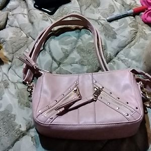 Pink "under one sky" purse
